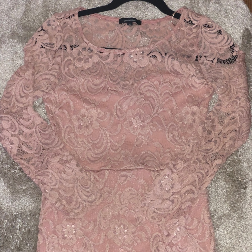 Pink Floral Dress